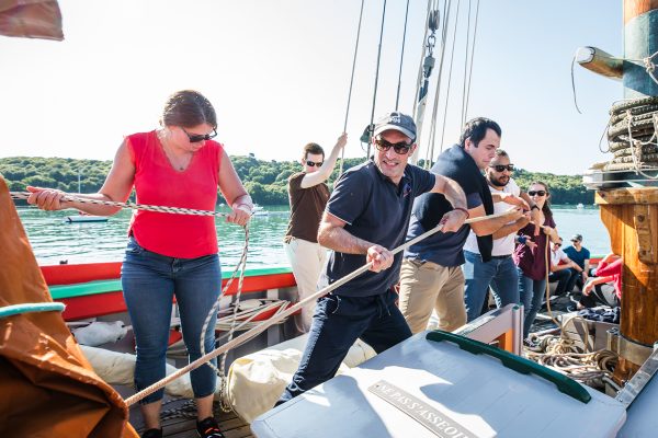 Teambuilding voilier traditionnel